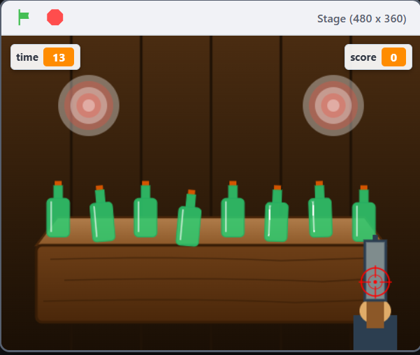 Hướng Dẫn Tự Làm Game Bắn Chai Thủy Tinh (Target Shooting Game) Với Scratch 3.0